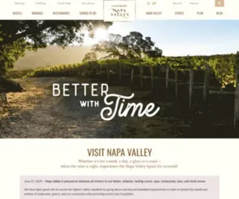 Legendarynapavalley.com(Visit Napa Valley) Screenshot