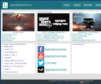 Legendaryreviews.com(Reviews) Screenshot