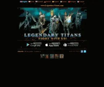 Legendarytitans.com(Clash of titans) Screenshot