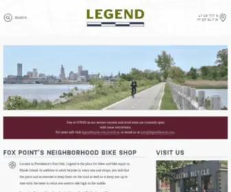 Legendbicycle.com(Fox Point's Neighborhood Bike Shop) Screenshot