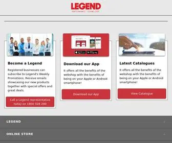 Legend.com.au(Home) Screenshot