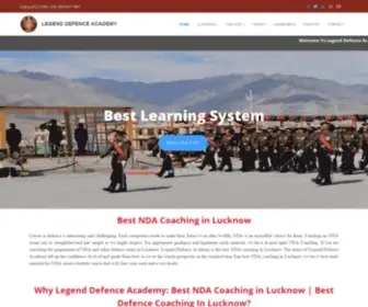 Legenddefenceacademy.com(Legend Defence Academy) Screenshot