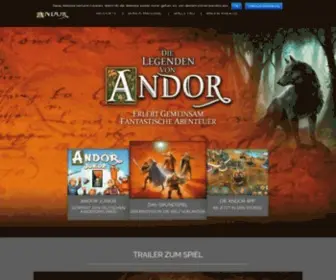 Legenden-Von-Andor.de(Die Legenden von Andor) Screenshot