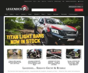 Legendex.com.au(Legendex Premium Offroad Performance Products) Screenshot