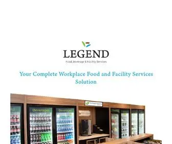 Legendfoodservice.com(LEGEND Food) Screenshot