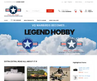 Legendhobby.com(Shop RC Planes) Screenshot