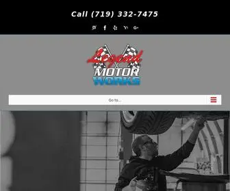 Legendmotorworksco.com(Auto Repair Colorado Springs) Screenshot