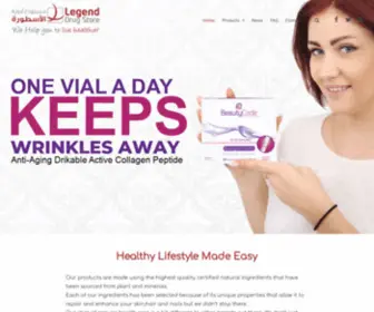 Legendpharma.com(We Help you to live healthier) Screenshot