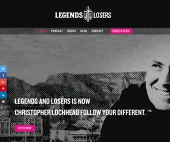 Legendsandlosers.com(Best Inspirational & Motivational Stories) Screenshot