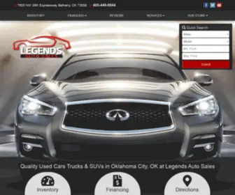 Legendsauto.com(Legendsauto) Screenshot