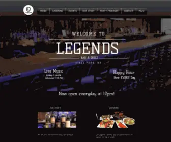 Legendsbarandgrillkp.com(Legends Bar and Grill of Kings Park) Screenshot