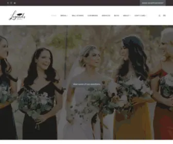 Legendsbridal.com.au(Wedding Dresses & Bridal Wear Shop Joondalup) Screenshot