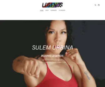 Legendscbd.com(LEGENDS CBD is the only CBD brand specially formulated for athletes) Screenshot