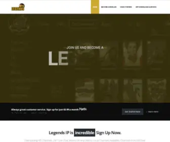 Legendsip.com(WordPress) Screenshot