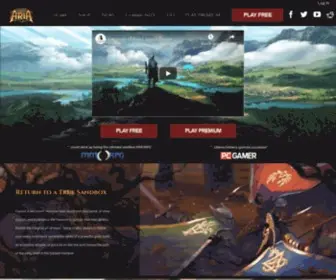 Legendsofaria.com(A moddable sandbox MMORPG) Screenshot