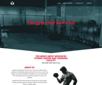 Legendsofpittsburghfitness.com(Legends of Pittsburgh Fitness) Screenshot