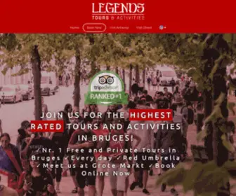 Legendstours.be(Legends Tours) Screenshot