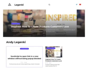 Legenki.com(Product Design Agency) Screenshot