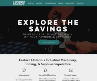 Legereindustrial.com(Industrial Machinery & Supplies) Screenshot