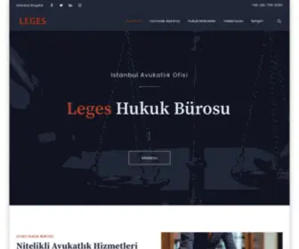 Legeshukuk.com(Leges Hukuk Bürosu) Screenshot