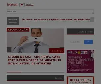 Legestart.ro(Informația legislativă de care ai nevoie) Screenshot