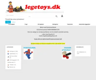 Legetoys.dk(Siden) Screenshot