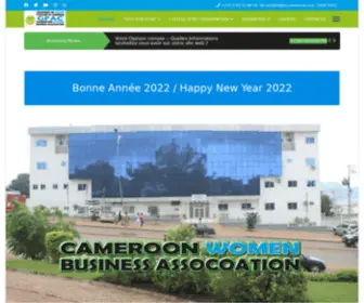 Legfaccameroun.com(GFAC-Cameroun) Screenshot