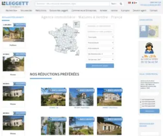 Leggett-Immo.com(Agence Immobilière) Screenshot