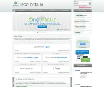 Leggiditalia.it(Leggi d'Italia) Screenshot