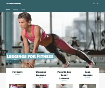 Leggingsworkout.com(Workout Leggings Online) Screenshot