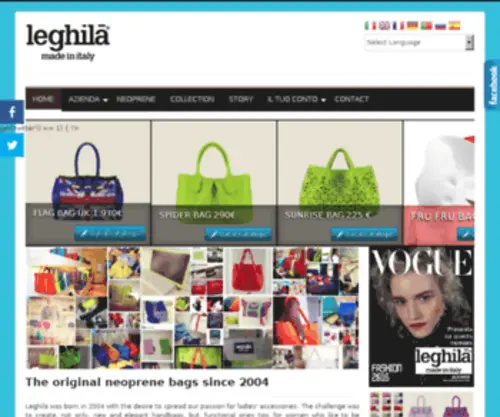 Leghila.com Screenshot