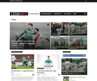 Legia.info(Legia Warszawa Info) Screenshot