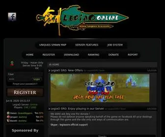 Legiao-Sro.com(Silkroad Online Private Server) Screenshot