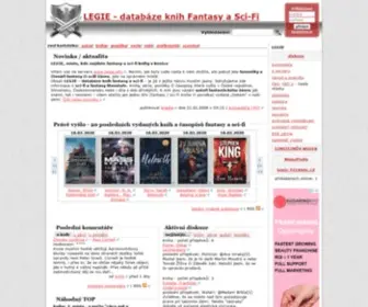 Legie.info(Databáze knih Fantasy a Sci) Screenshot