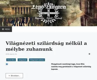 Legiohungaria.org(Hírek) Screenshot