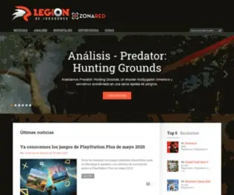 Legiondejugadores.com(Legiondejugadores) Screenshot