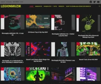 Legionmuzik.download(The Best Free Drum Kits) Screenshot