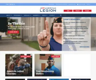 Legion.org(The American Legion) Screenshot