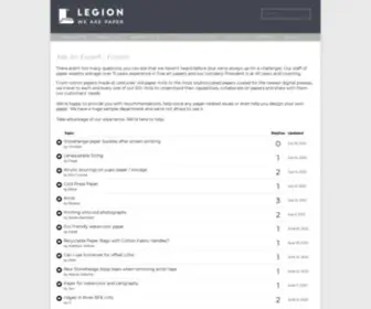 Legionpaperforum.com(Legionpaperforum) Screenshot
