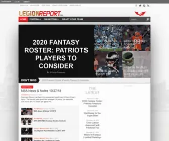 Legionreport.com(Legion Report) Screenshot