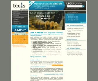 Legis.ro(Legis) Screenshot