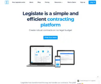 Legislate.tech(Legislate tech) Screenshot