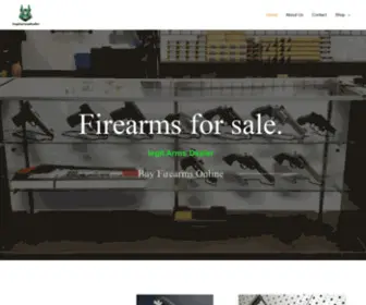 Legitarmsdealer.com(Firearms For Sale Online) Screenshot