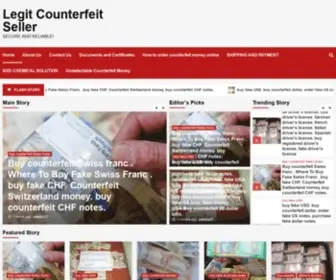 Legitcounterfeitseller.com(Legit Counterfeit Seller) Screenshot