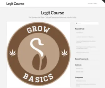 Legitcourse.com(Legit Course) Screenshot