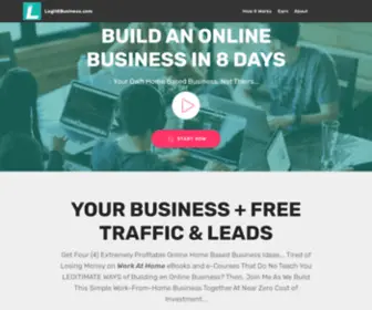 Legitebusiness.com(Learn Legit Most Profitable Online Businesses in 2022) Screenshot