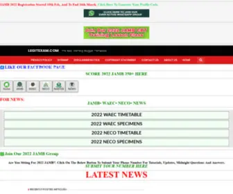 Legitexam.com(LEGITEXAM) Screenshot