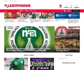 Legitfinder.com(LegitFinder) Screenshot