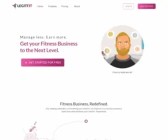 Legitfit.ie(Powerful Fitness and Wellness Software) Screenshot