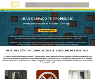 Legitimusdesokupa.com(Empresa) Screenshot